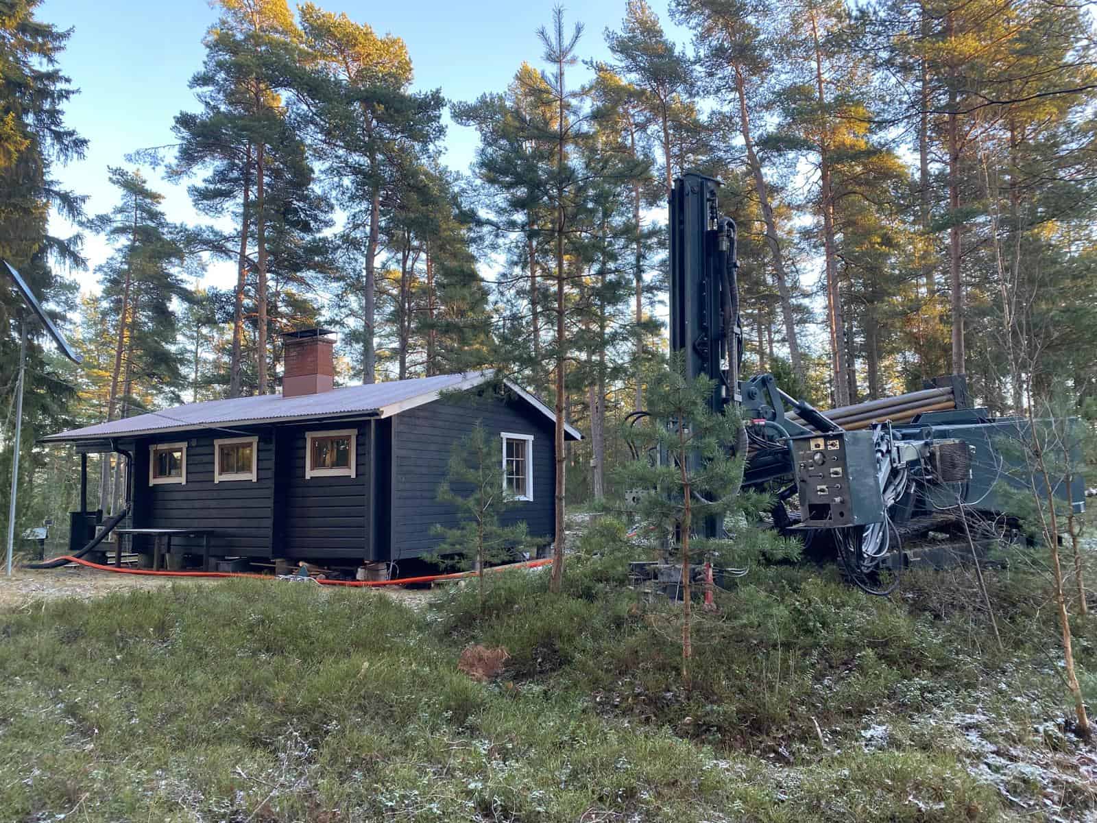 Kaivonporausta saaristomeren alueella